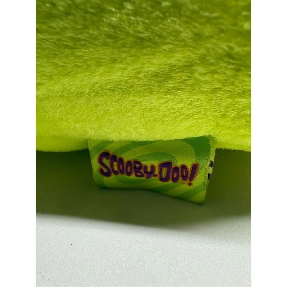 Rare Vintage Neon Green Scooby Doo Plush Pillow Throw Pillow Y2K Room Decor